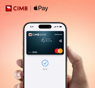 Your iphone is now your CIMB Credit Card/-i