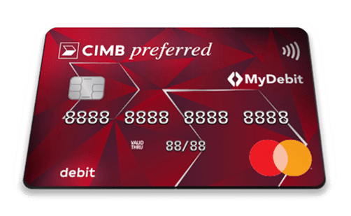 Preferred Debit Card 1 Points For Every RM4 Spent CIMB Preferred