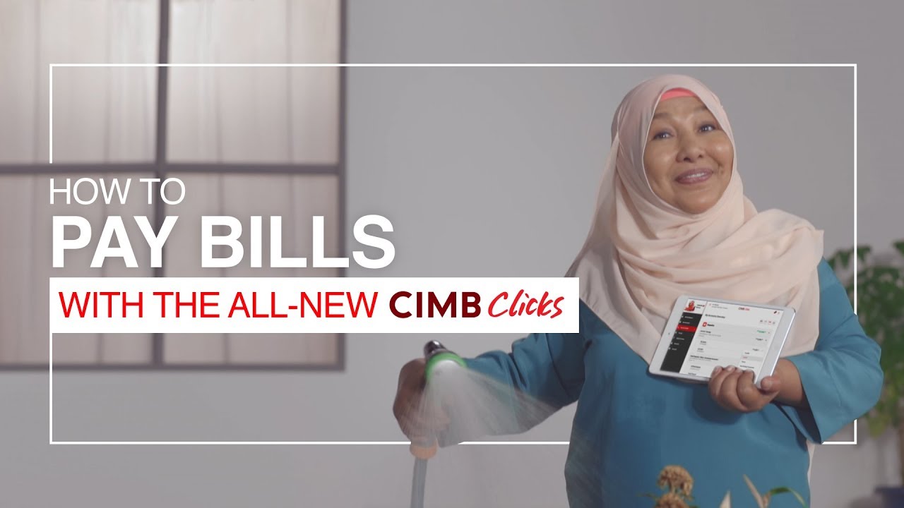 Pay Bills with the All-New CIMB Clicks