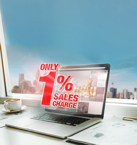 CIMB Clicks 1% Unit Trust Sales Charge Campaign